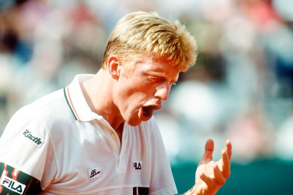 Boris Becker French Open 1991