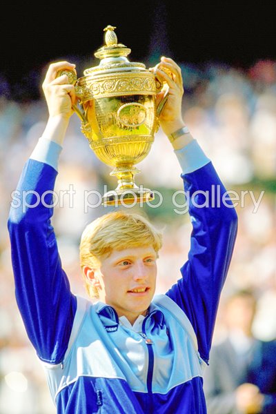 Boris Becker Wimbledon Champion 1985