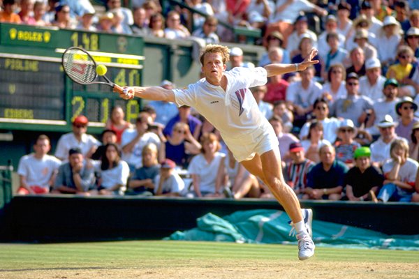 Stefan Edberg 1993 Wimbledon action