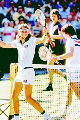 Bjorn Borg beats Jimmy Connors 1977