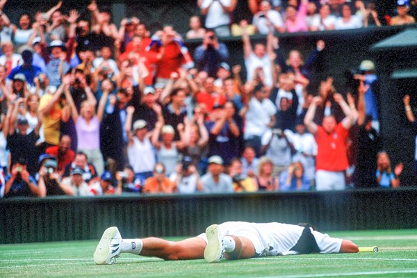 Goran Ivanisevic wins Wimbledon 2001