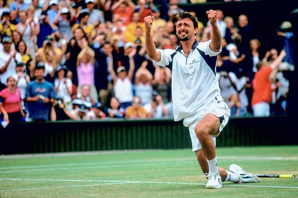 Goran Ivanisevic Wimbledon celebration 2001