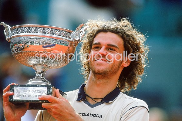 Gustavo Kuerten French Open Champion 2000