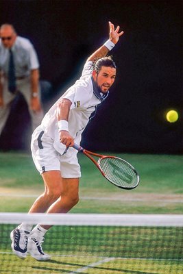 Patrick Rafter Wimbledon Volley