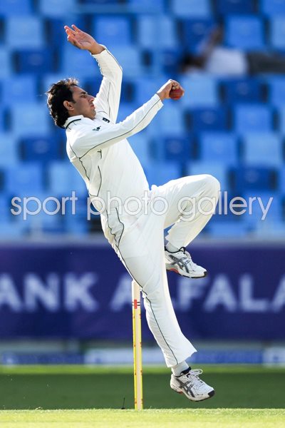 Saeed Ajmal Pakistan bowls Dubai 2011