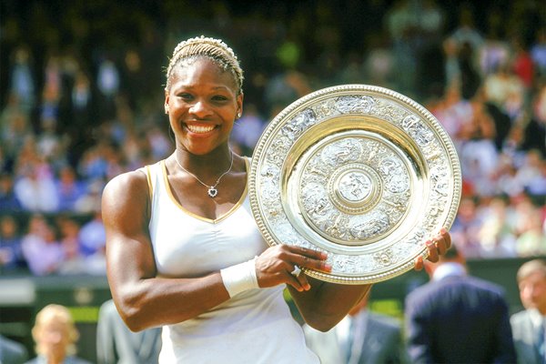 Serena Williams Wimbledon Champion 2002