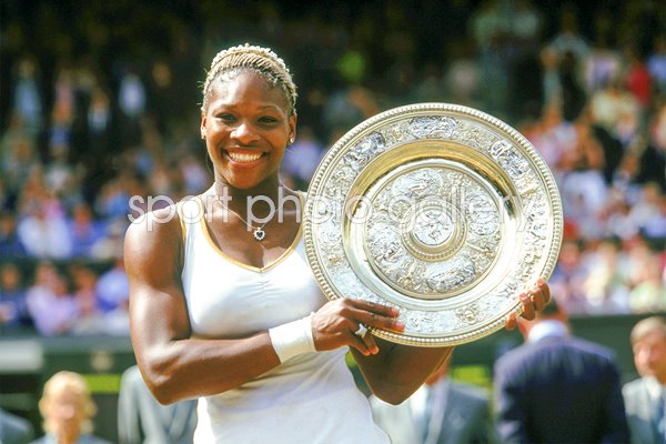 Serena Williams Wimbledon Champion 2002