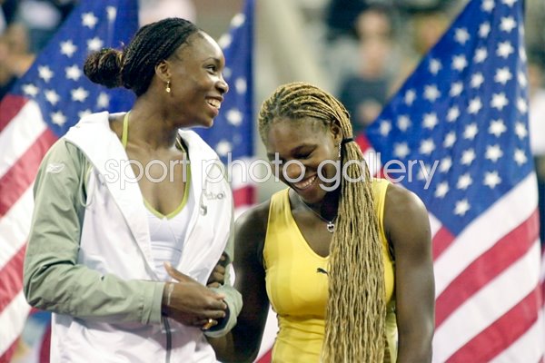 Venus and Serena Williams US Open 2001
