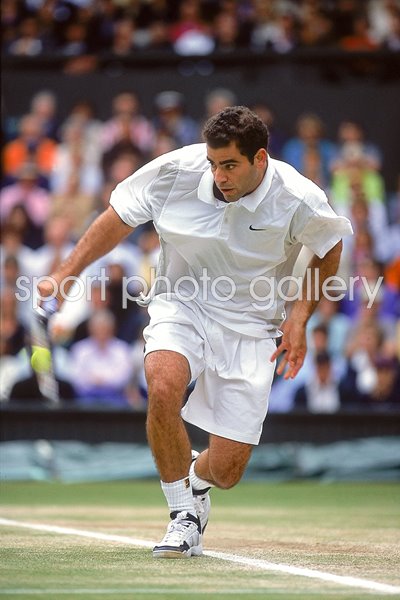 Pete Sampras Wimbledon action 2000