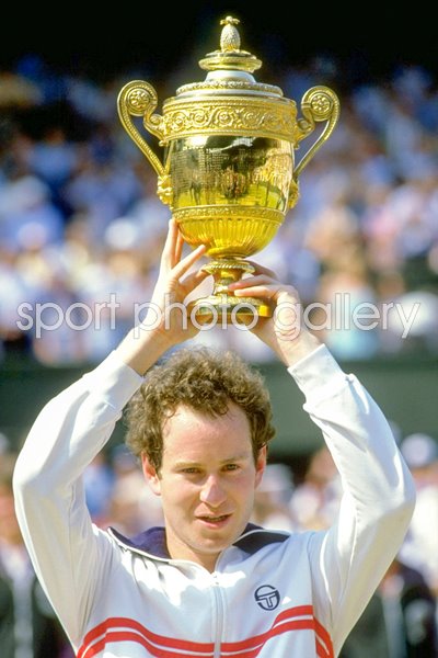 John McEnroe Wimbledon Champion 1984