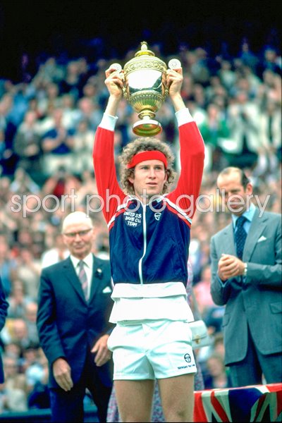 John McEnroe Wimbledon Champion 1981