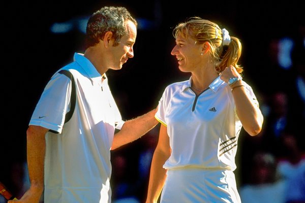 John McEnroe and Steffi Graf