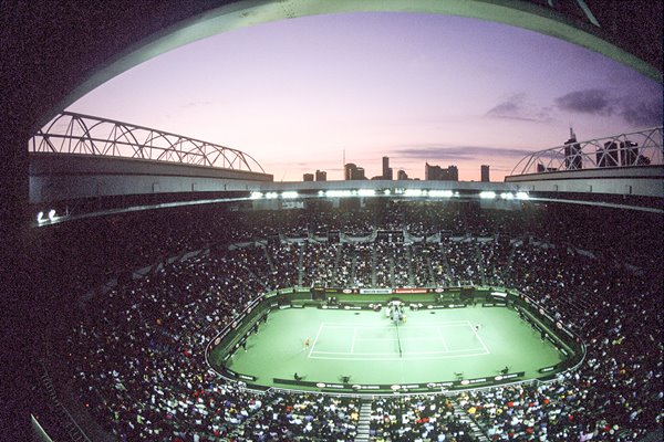 Australian Open scene