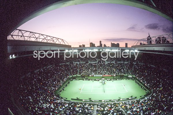 Australian Open scene