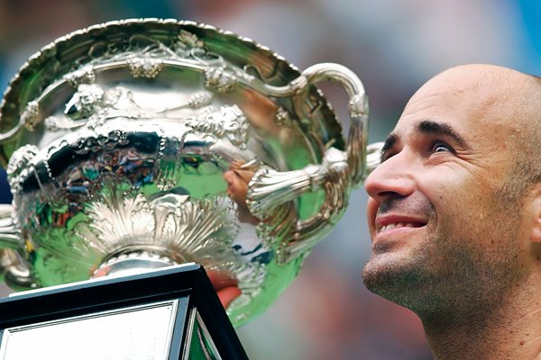 Andre Agassi Australian Open Champion 2003