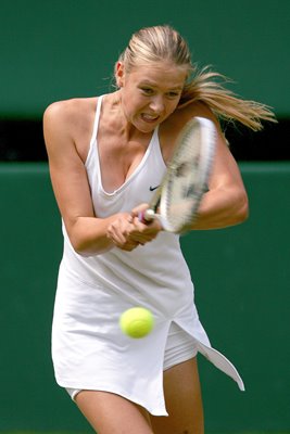 Maria Sharapova Wimbledon 2004  