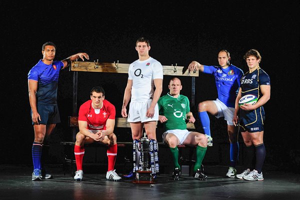 Six Nations Captains 2012