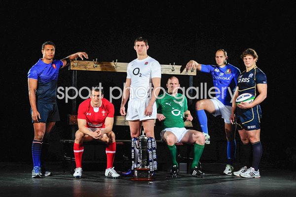 Six Nations Captains 2012