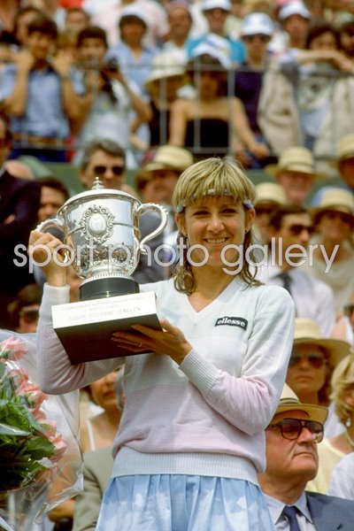 Chris Evert French Open 1983