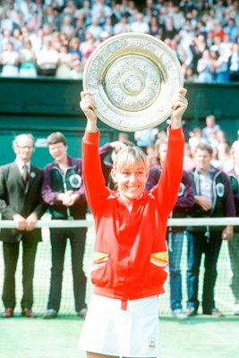 Martina Navratilova Wimbledon Champion 1982