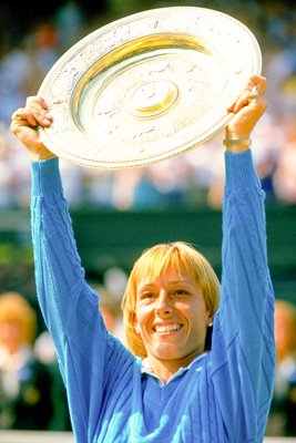 Martina Navratilova Wimbledon Champion 1984