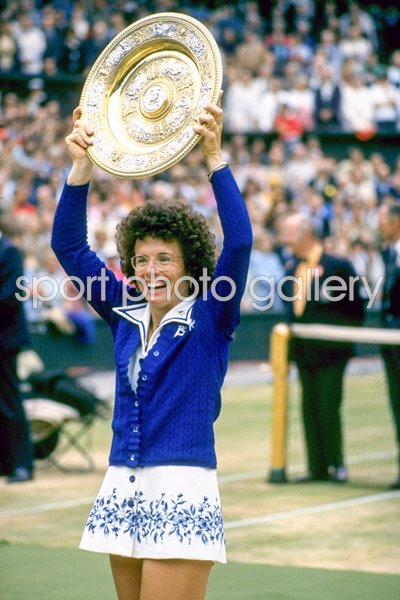 Billie Jean King Wimbledon 1975