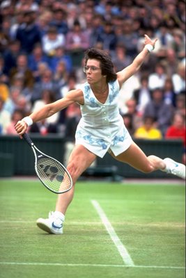 Billie Jean-King Wimbledon 1982