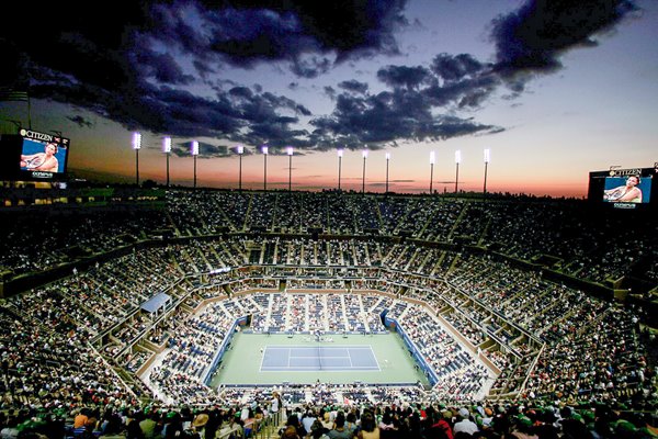 Stadium Court scene US Open   