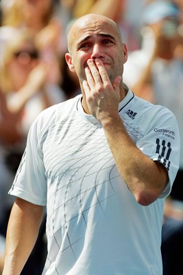 Andre Agassi 2006 US Open Farewell
