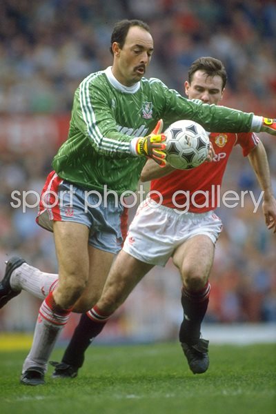 Bruce Grobbelaar Liverpool Brian McClair Manchester United