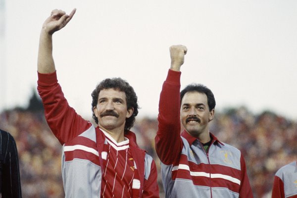 Graeme Souness and Bruce Grobbelaar