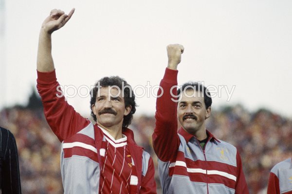 Graeme Souness and Bruce Grobbelaar