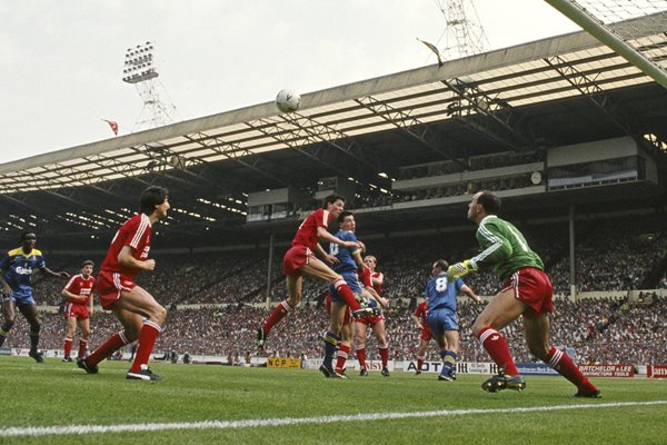 Lawrie Sanchez scores Wimbledon v Liverpool FA Cup Final 1988