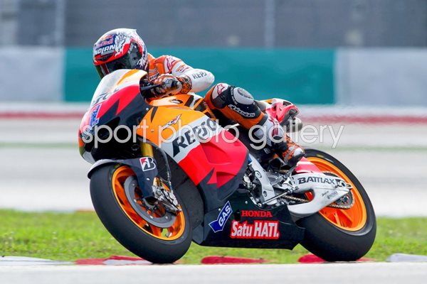 Casey Stoner Racing at Malaysian GP 2012