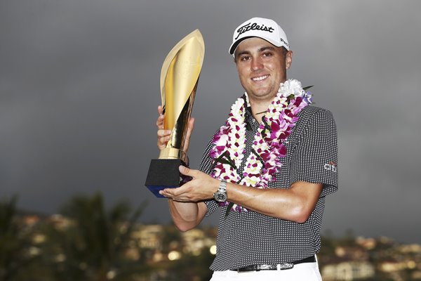 Justin Thomas Sony Open Champion Hawaii 2017