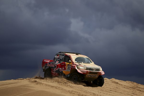 Giniel De Villiers Toyota 2017 Dakar Rally