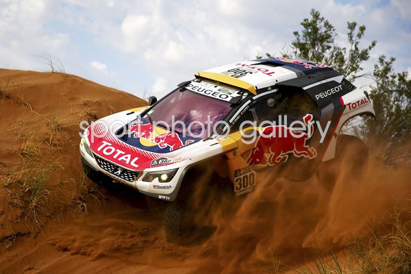 Stephane Peterhansel Peugeot 2017 Dakar Rally