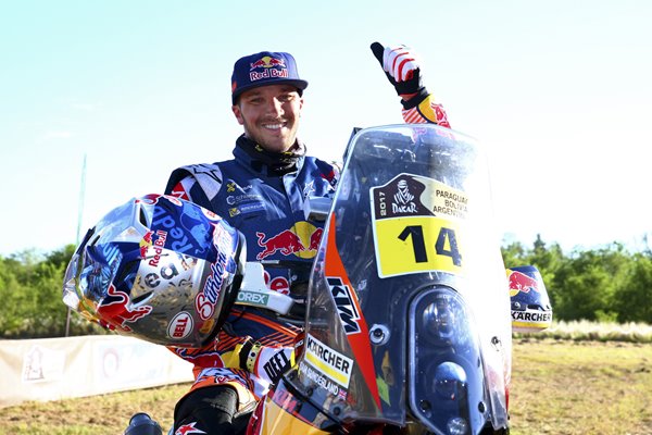 Sam Sunderland KTM 2017 Dakar Rally Winner