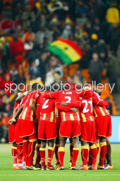 Ghana team - 2010 World Cup 