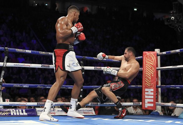 Anthony Joshua v Eric Molina Manchester Arena 2016