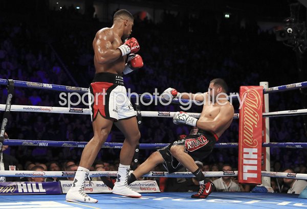 Anthony Joshua v Eric Molina Manchester Arena 2016