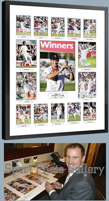 ENGLAND 2009 ASHES TEAM SIGNED SPECIAL - £149.95