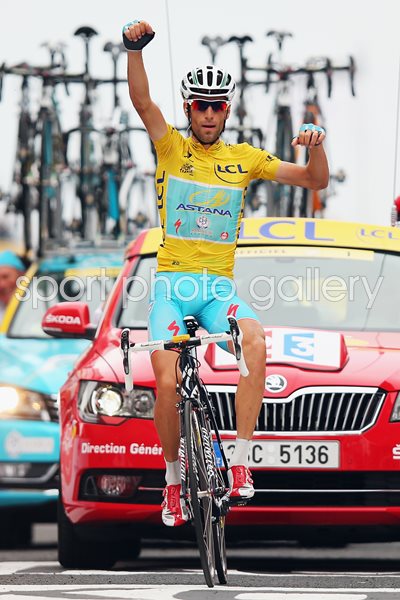 Vincenzo Nibali wins Stage 18 Time Trial Tour de France 2014