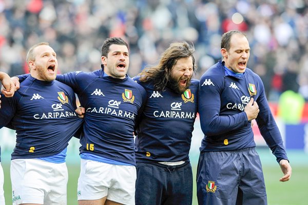 Martin Castrogiovanni & Sergio Parisse Italy 2012