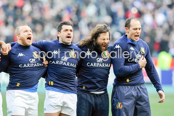 Martin Castrogiovanni & Sergio Parisse Italy 2012