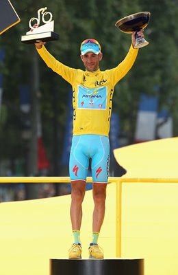 Vincenzo Nibali Tour de France 2014 Champion Paris