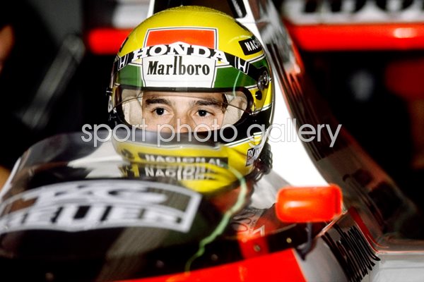 Ayrton Senna Belgian Grand Prix Spa 1989