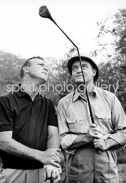 Arnold Palmer and Bob Hope London 1963