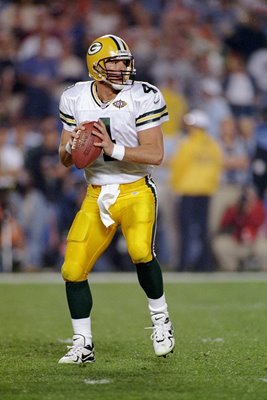 Brett Favre Green Bay Packers Quarterback Superbowl 1998
