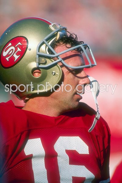 Joe Montana San Francisco Quarterback 1989